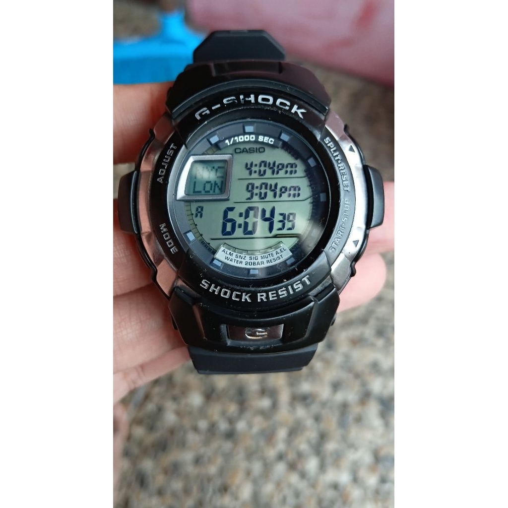 Casio G-Shock G-7700 Second/Bekas/Preloved