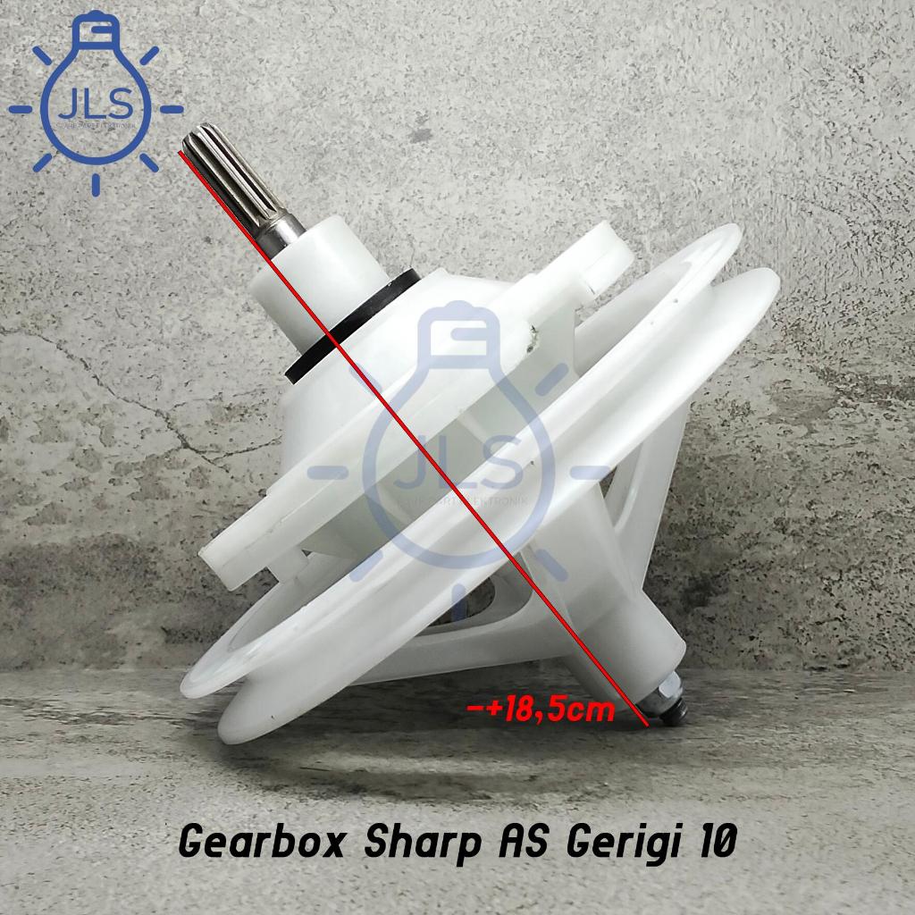 Gearbox Mesin Cuci Sharp AS Gerigi 10  7 - 12 KG