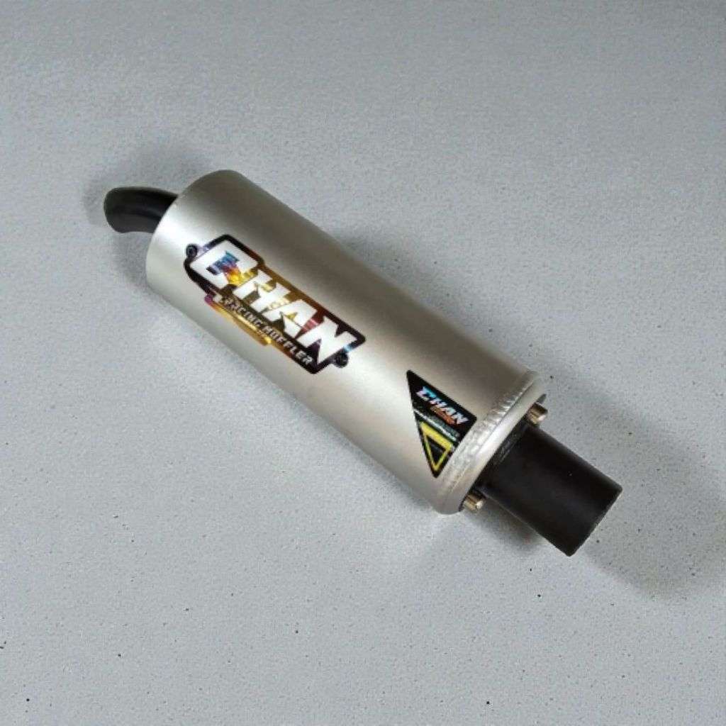 SILINSER CHAN SILENCER KNALPOT ALUMINIUM UNTUK FIZ R TIPE STANDAR RACING