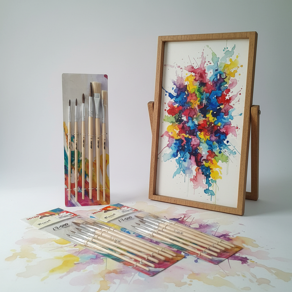 Brush Kuas Set Joyko Isi 6 – Lengkapi Peralatan Lukismu dengan Kuas Berkualitas