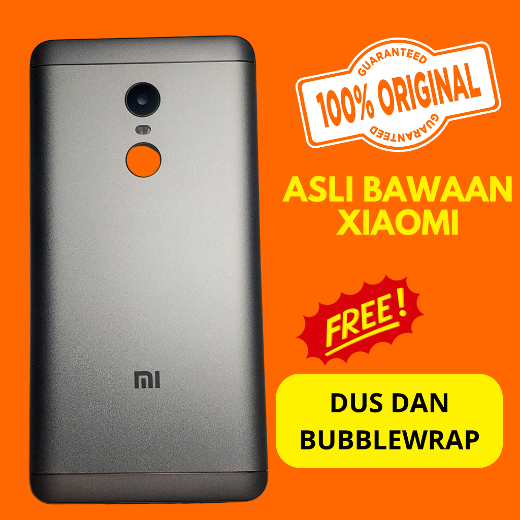tutup belakang xiaomi redmi note 3 - asli ori xiaomi - backdoor ori copotan cabutan bawaan