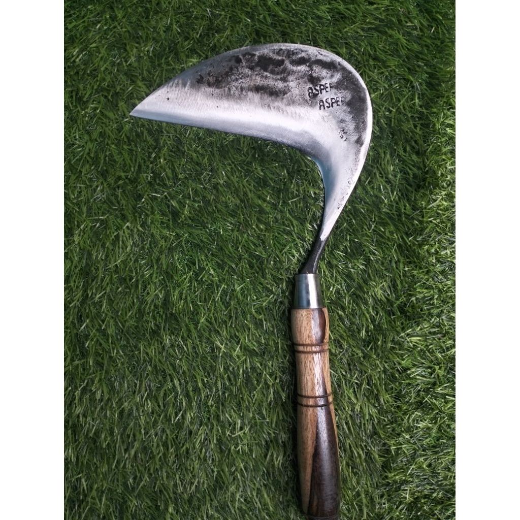 Arit Rumput Padi Super Tajam Baja Murni [ Siap Pakai ]