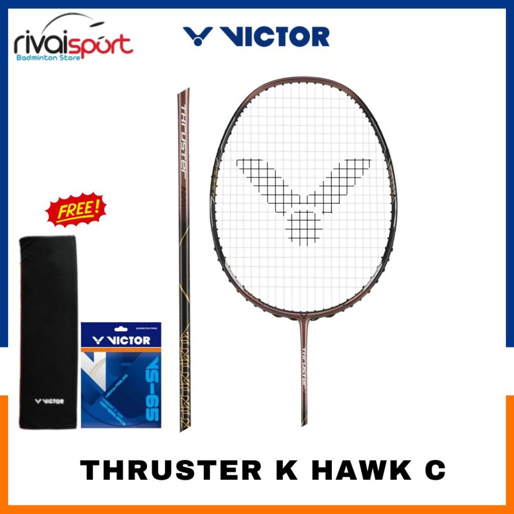 New Raket Badminton Victor Thruster K Hawk / TK-Hawk / TK Hawk