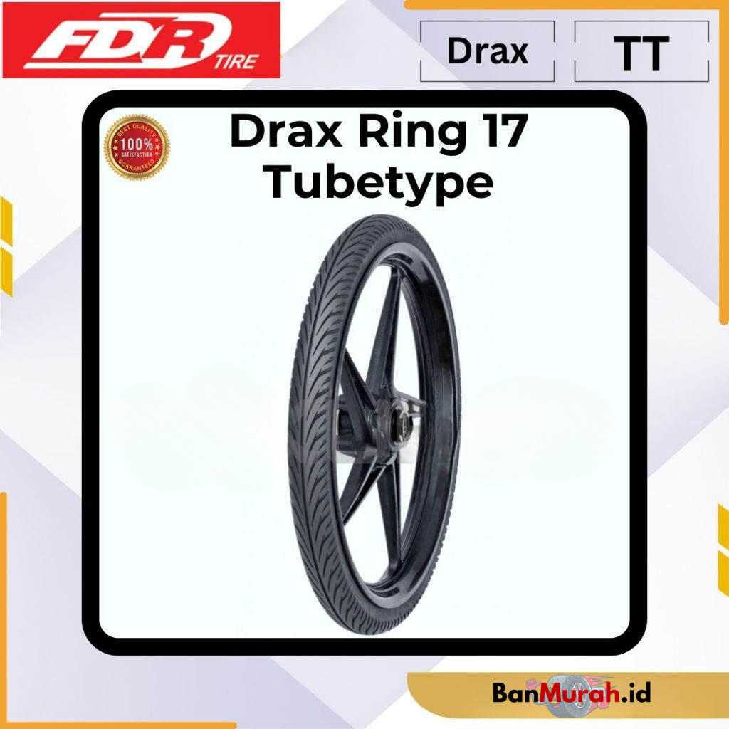 Ban Motor FDR Drax 50/90 (TUBETYPE) Ring 17 for DRAG RACING (Drag Bike)