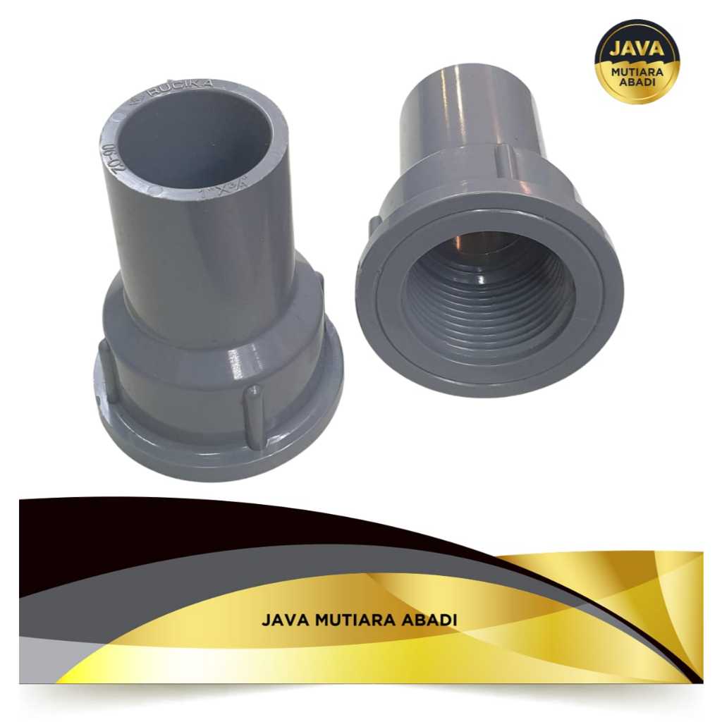 Sock  Drat Dalam (SDD)/Reducer Pvc Rucika AW 1x3/4" Inch/Faucet Socket
