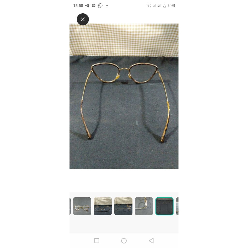 kacamata bingkai kuning