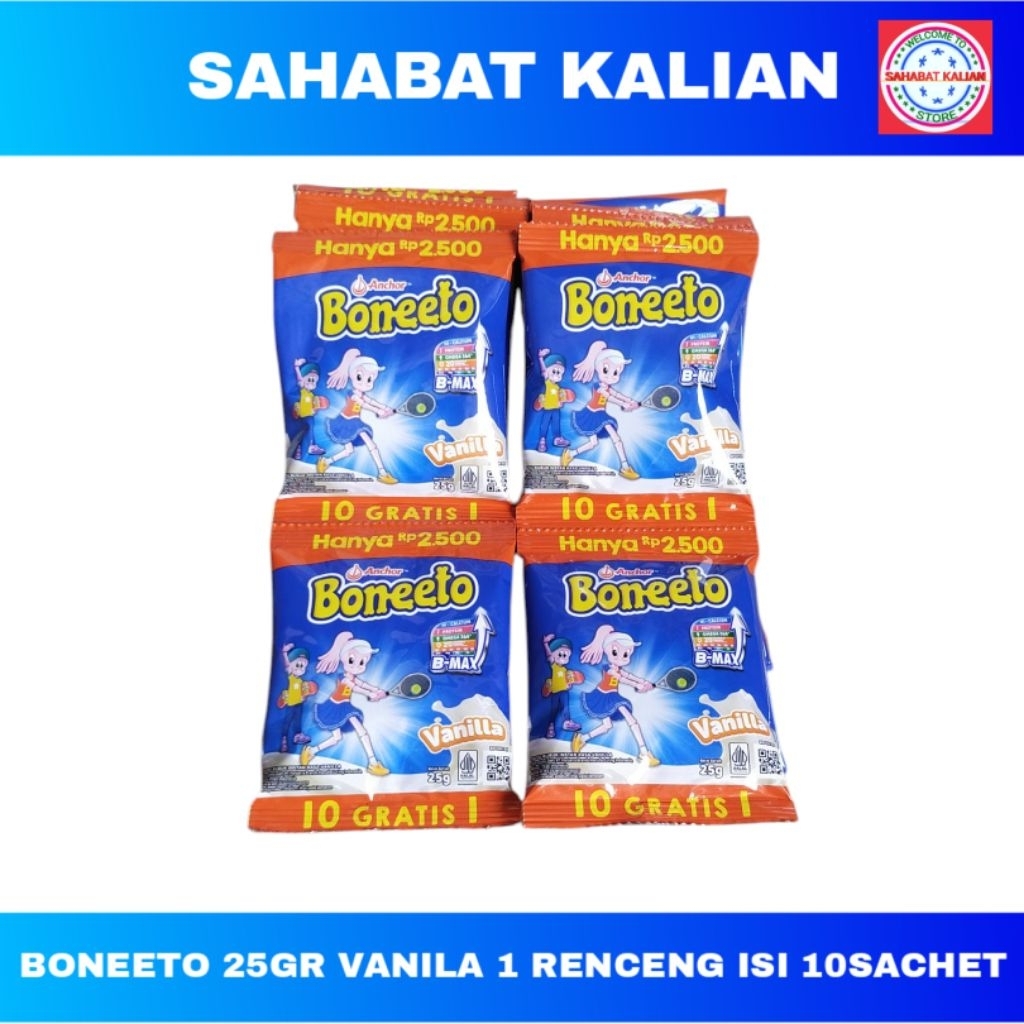 Boneeto 25gr 1 Renceng Isi 10 Sachet