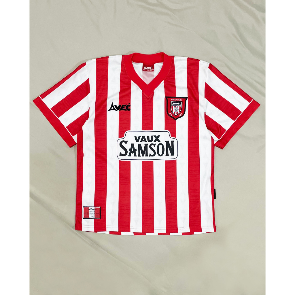 Original Avec Sunderland AFC Home Kit 1996 1997 Jersey Bola Vintage