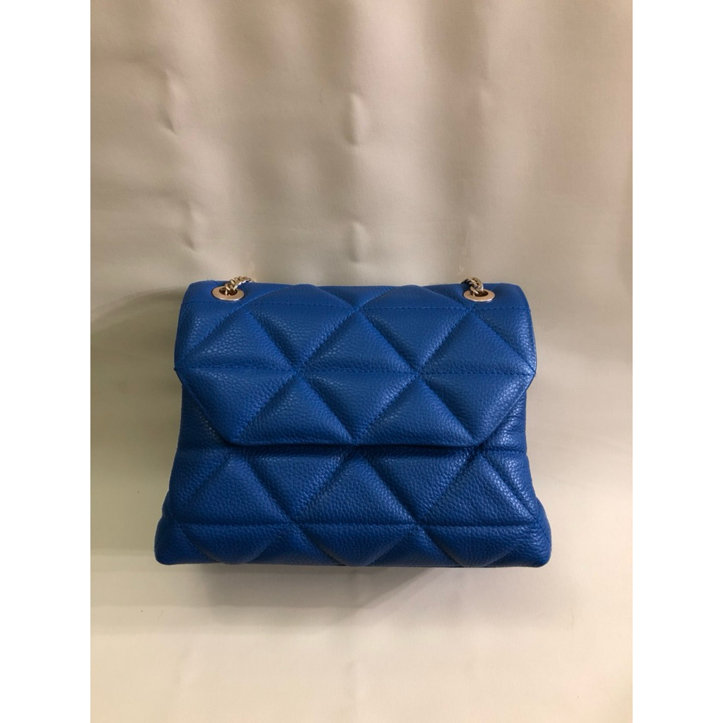 PRELOVED Mooij Tricia Mini warna Blueberry (tas kulit asli)