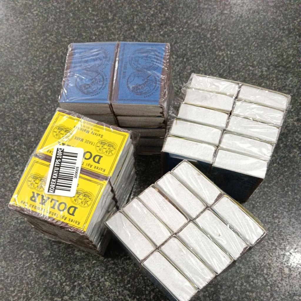 Korek Kayu Dolar 1pack Isi 10pcs