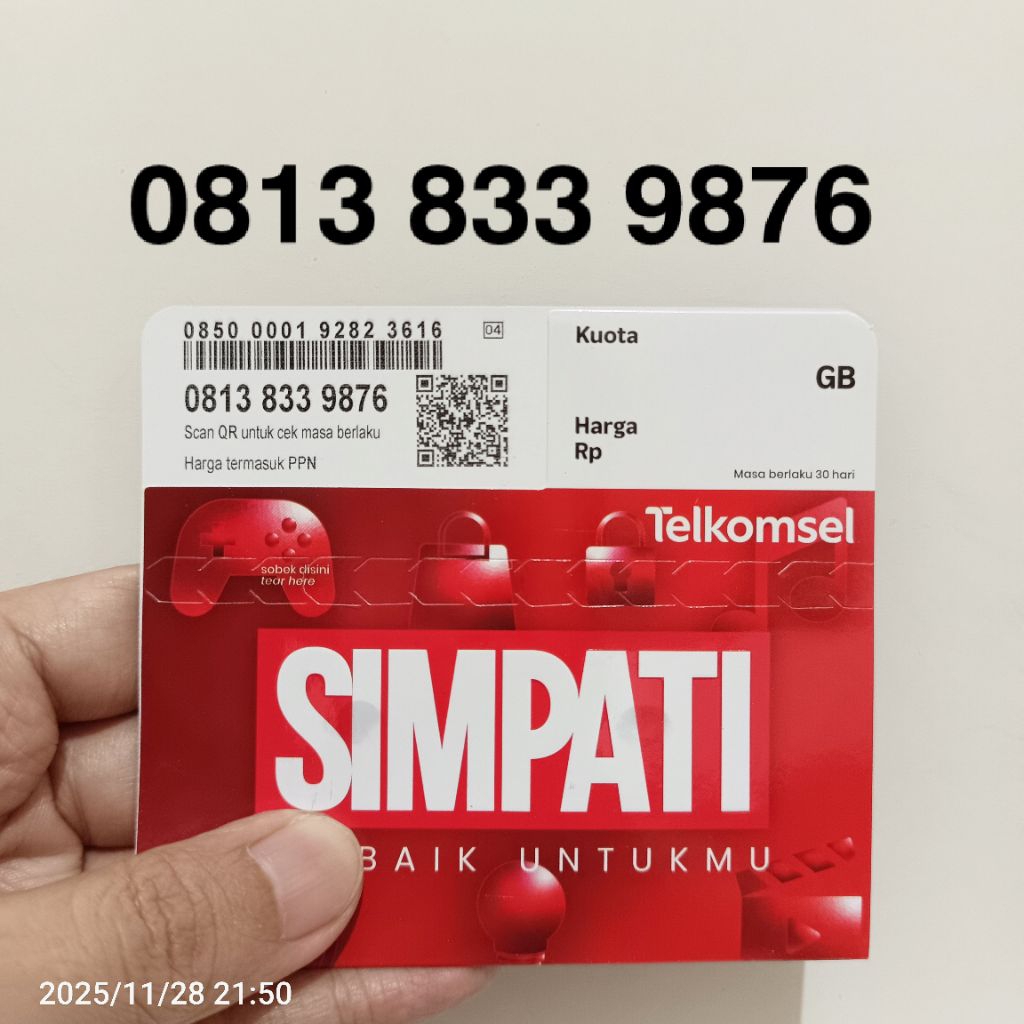 NOMOR CANTIK SIMPATI 11DIGIT