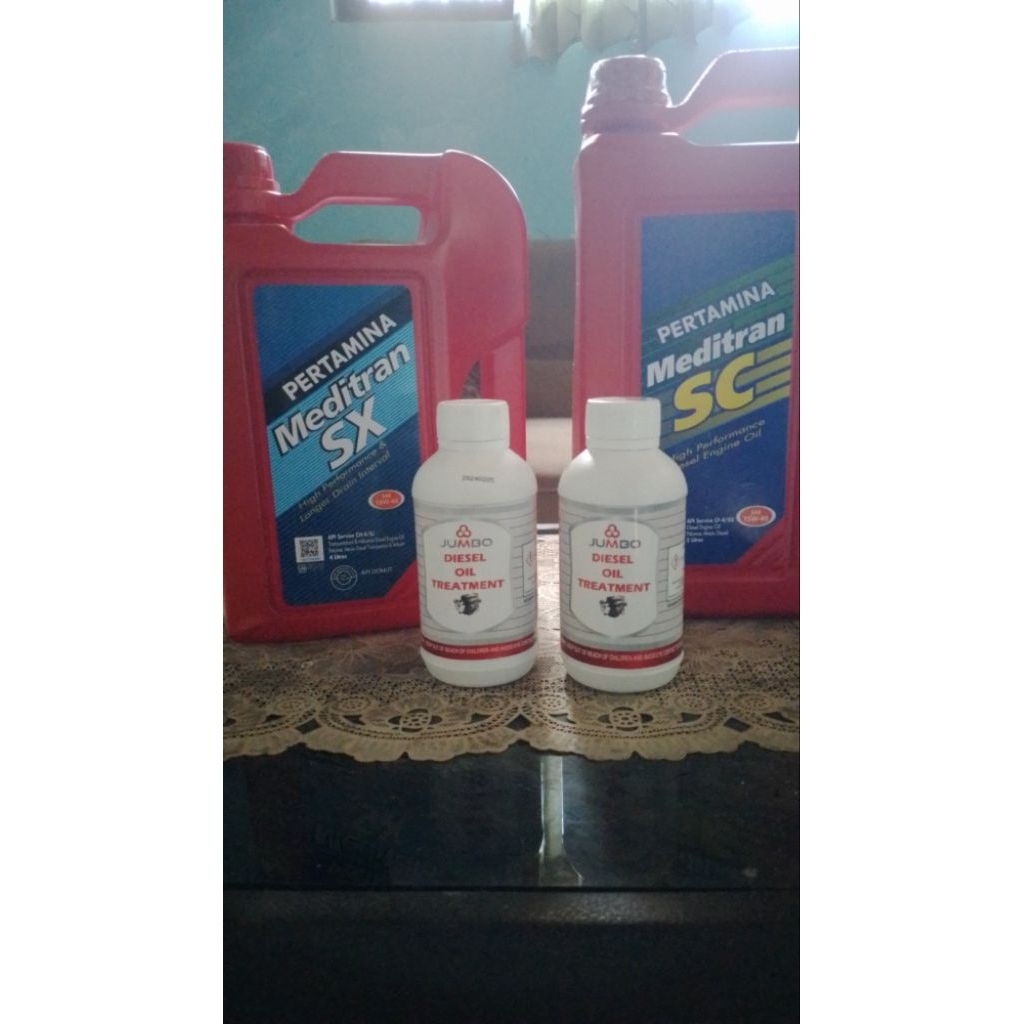 Oli Mesin Diesel: Jumbo Treatment Oli Jumbo