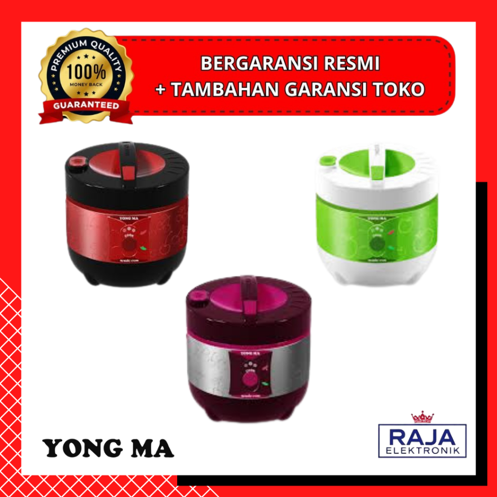 MAGIC COM YONGMA 1,3 LITER SMC 5031 GARANSI RESMI