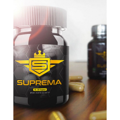 (ORIGINAL) SUPREMA KAPSUL ISI 30 HERBAL ORIGINAL BPOM PERKASA