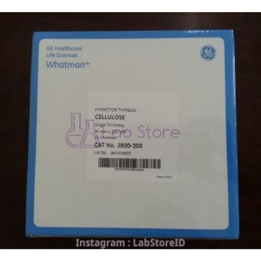 Cellulose Extraction Thimble Single Thickness | Whatman 2800-300