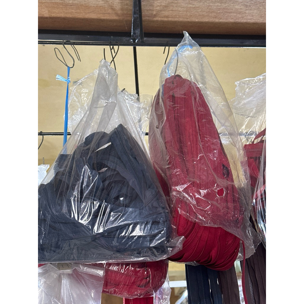 (1 meter) Resleting Meteran (Bonus 1 kepala resleting/meter)