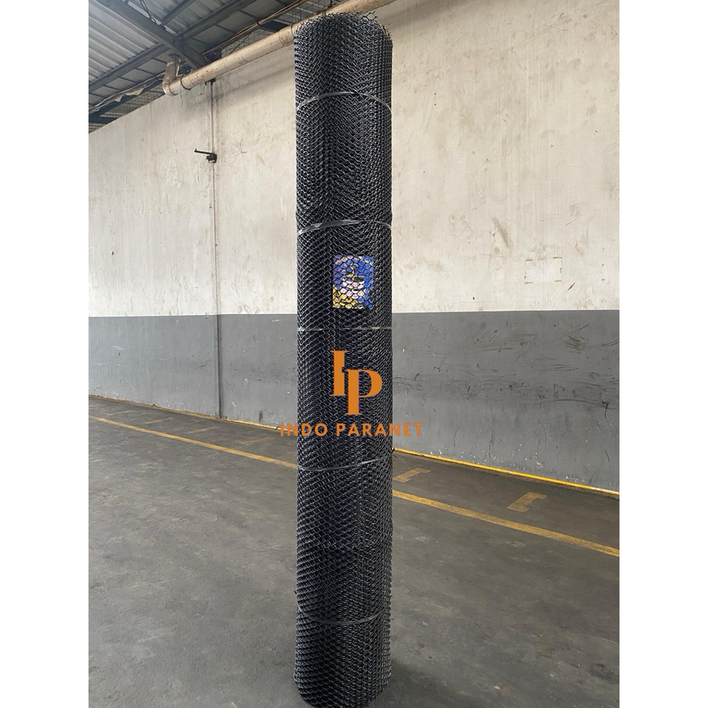 JARING RAM PAGAR KAWAT PLASTIK HDPE | 2,5 x 24 Meter | TEBAL 4MM KANDANG AYAM HEXAGONAL