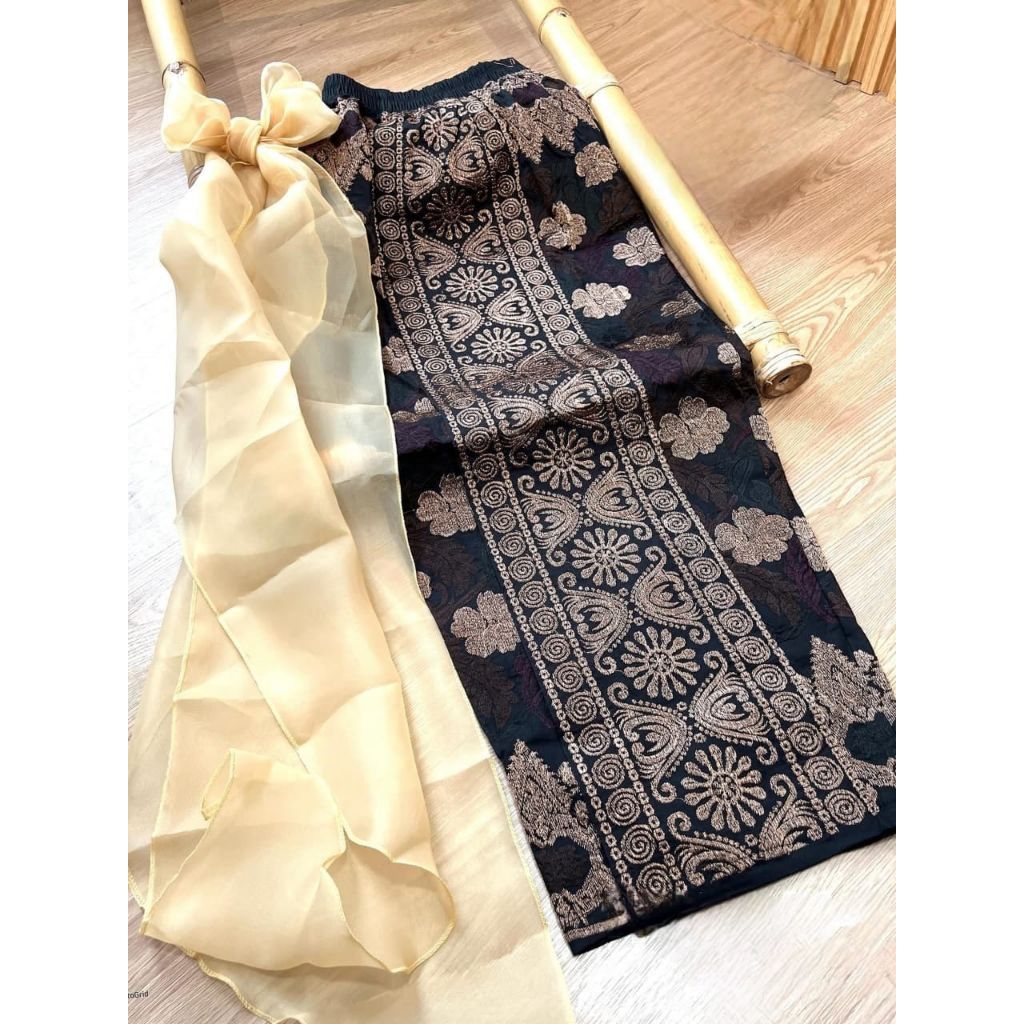 Kamen jadi Lasem bordir katun strait tumpal klasik Kamen lilit bali setelan kebaya