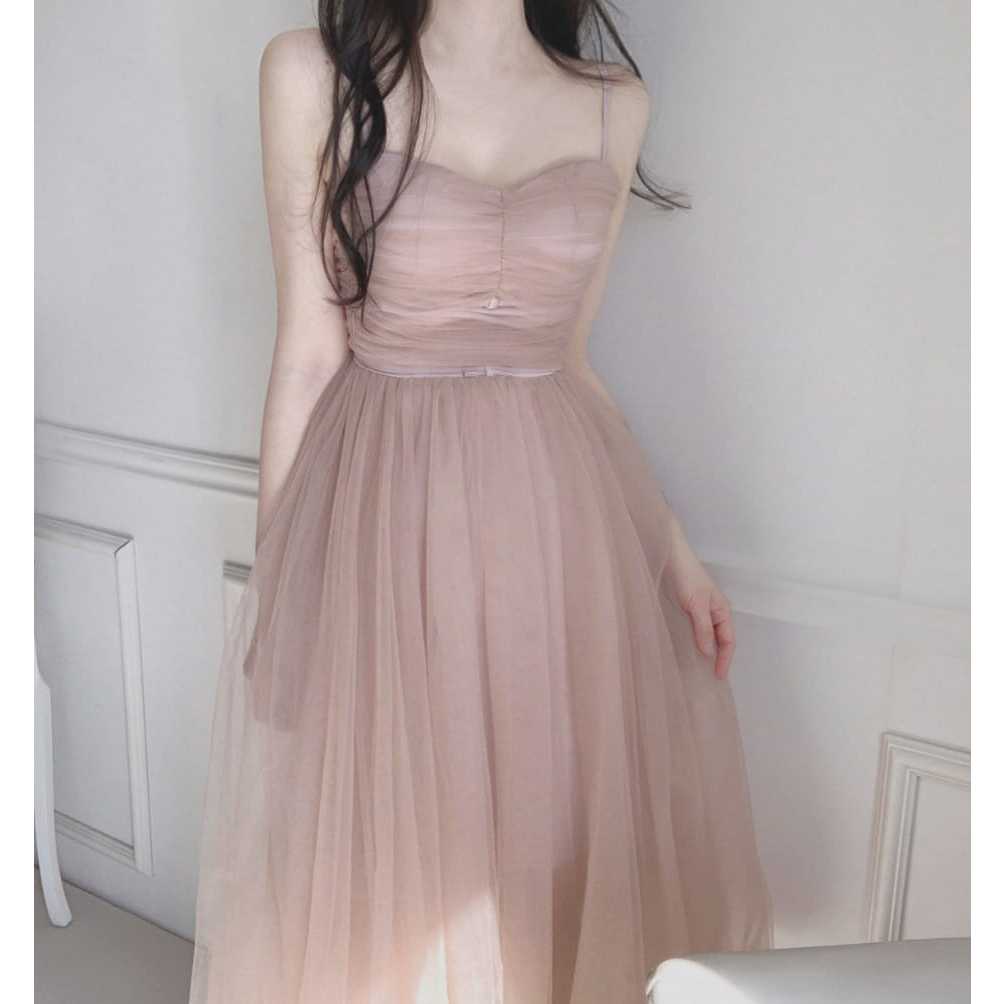 Sewa Dress Kondangan Bridesmaid Kira Dress - Pink
