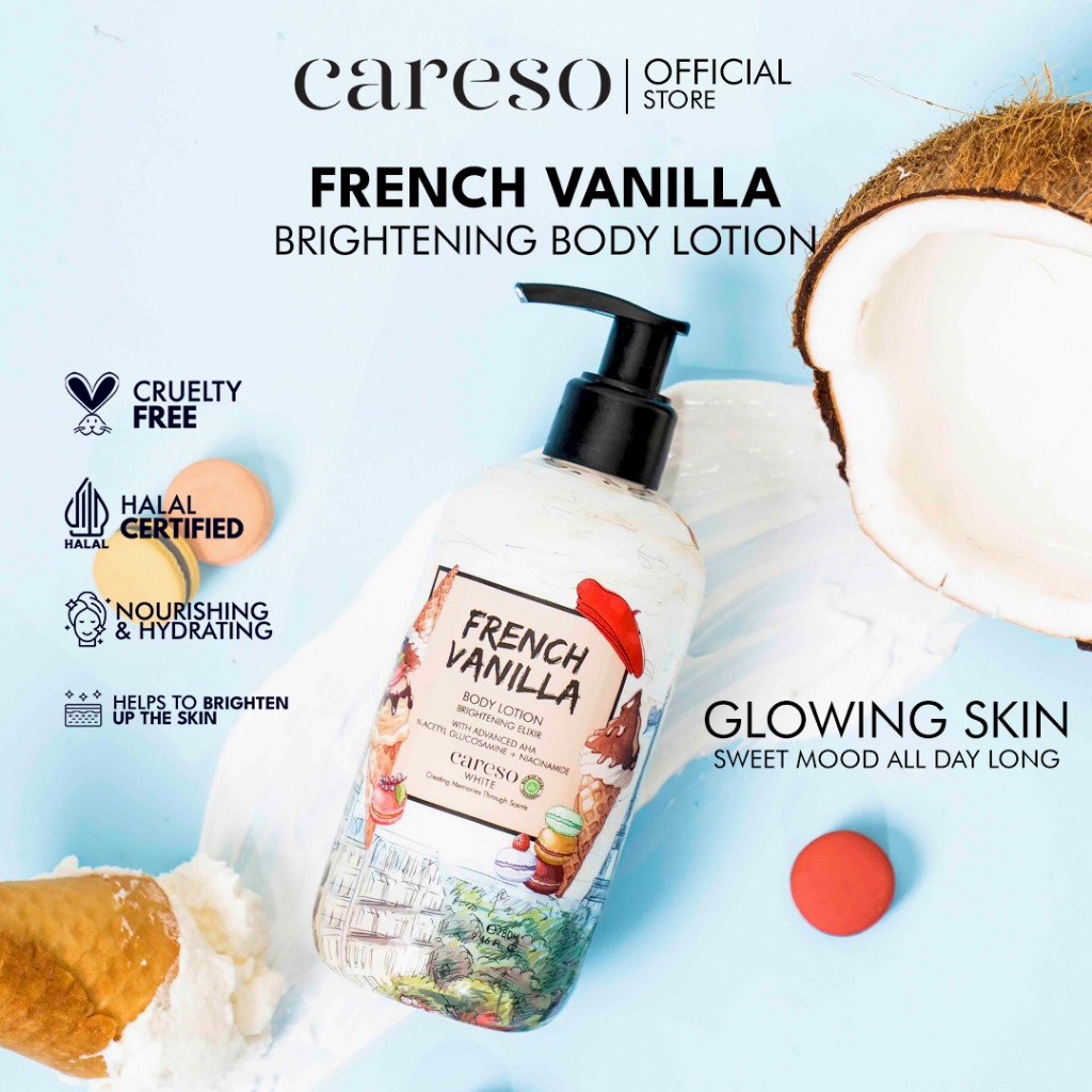 CARESO - Body Lotion - French Vanilla 300ML
