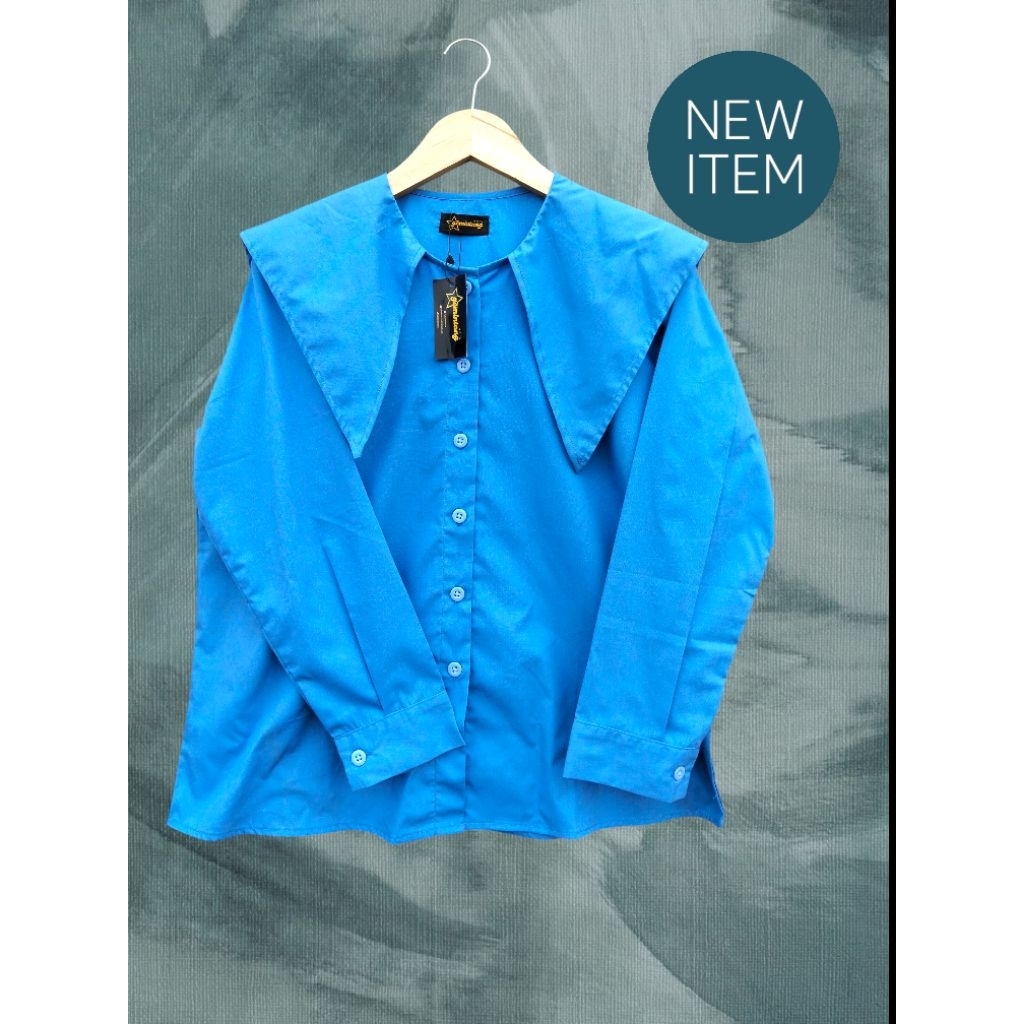 Kemeja wanita Thailand/Korea renda cantik chic