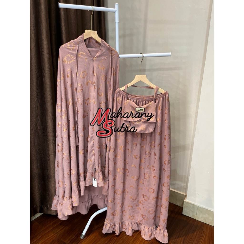 mukena Azizil premium res dagu