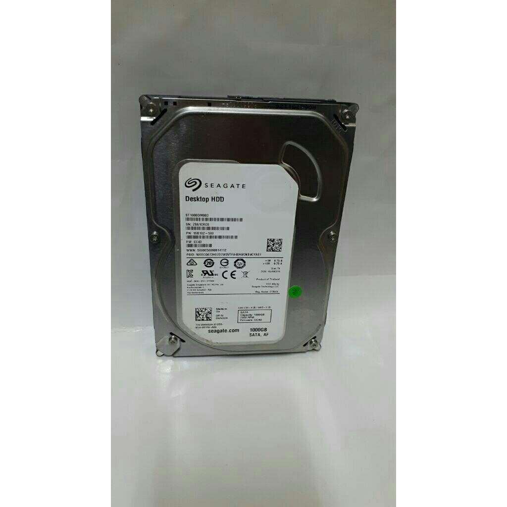 HARDDISK CCTV INTERNAL1TB  TYPE SATA UKURAN 3"5INCH HDD CCTV DAN PC KOMPUTER
