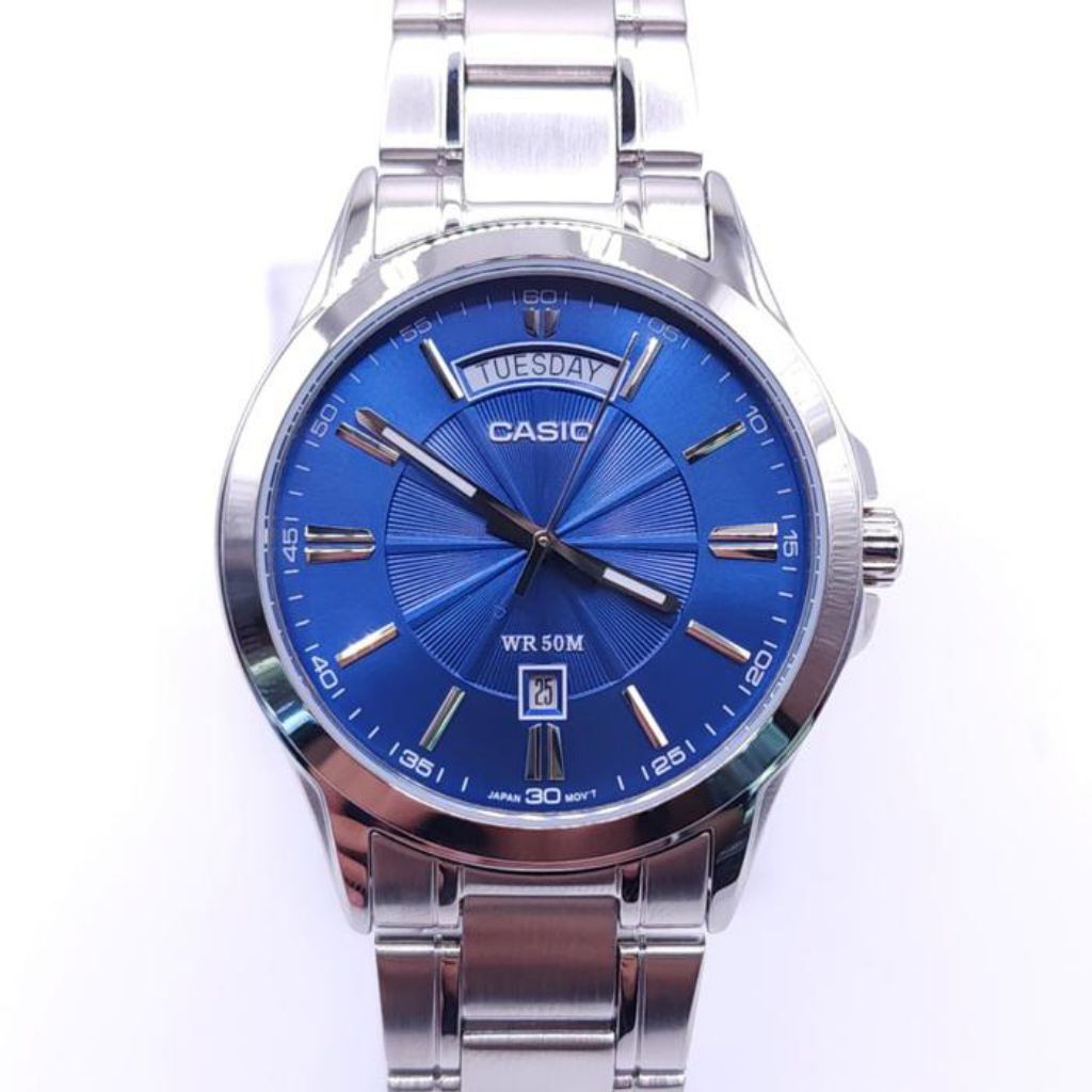 CASIO MTP-1381D-2AVDF Jam Tangan Pria Analog MTP-1381D-2A MTP 1381D 2AVDF MTP1381D