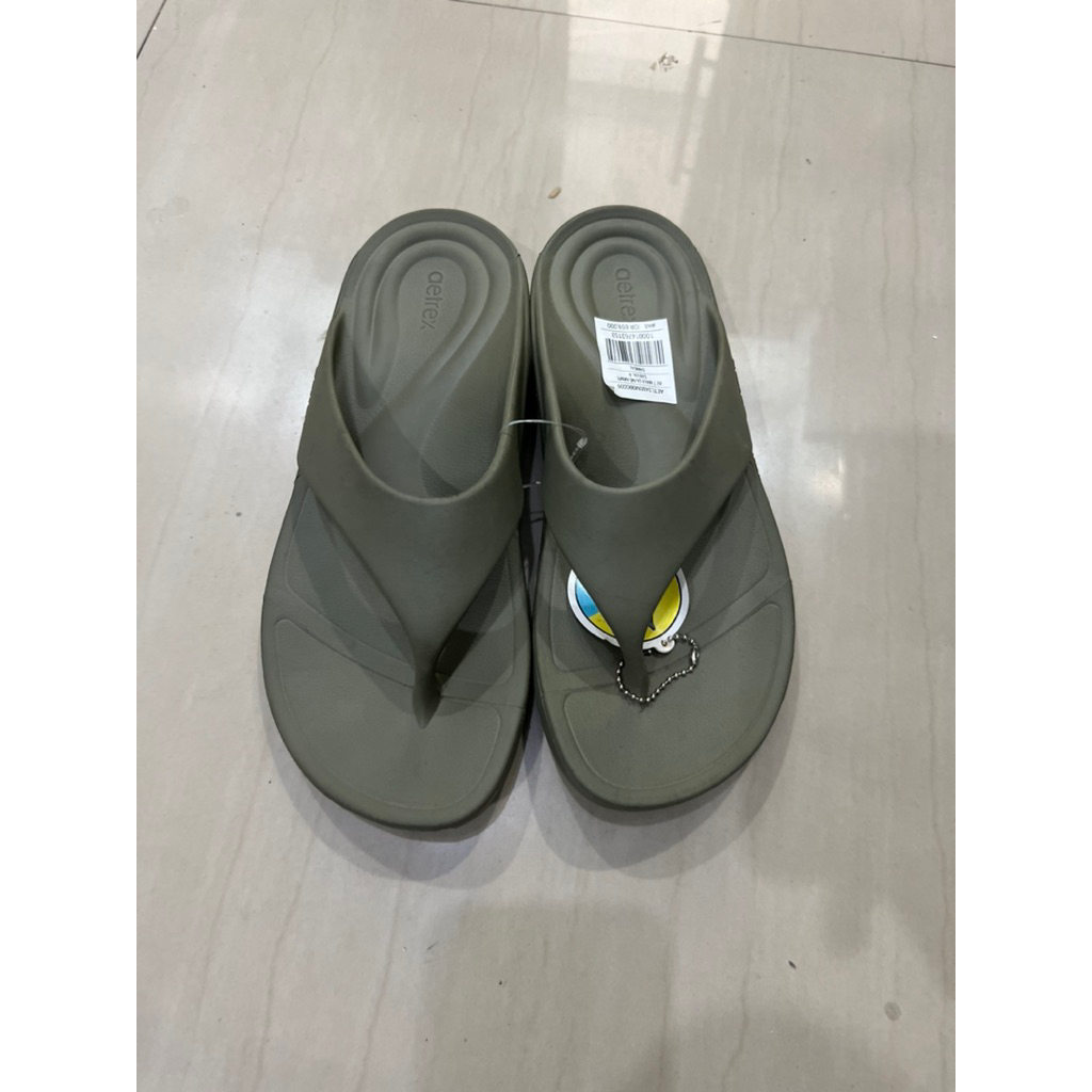 Sandal Aetrex Maui Green Army 100% Original