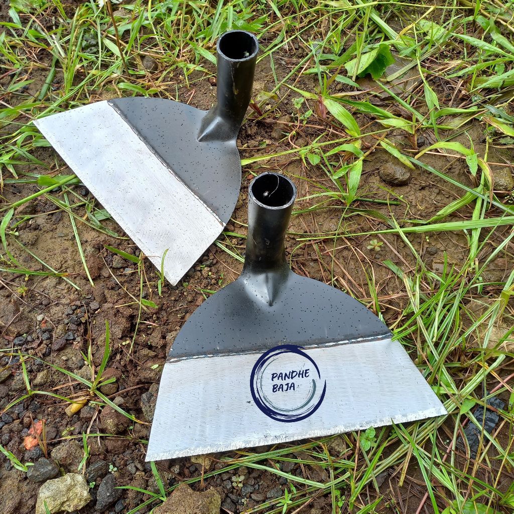 (COD) Cangkul Kepala Baja Cangkul Taman Kepala Baja Impor Berkualitas Cangkul Pertanian Cangkul Tang