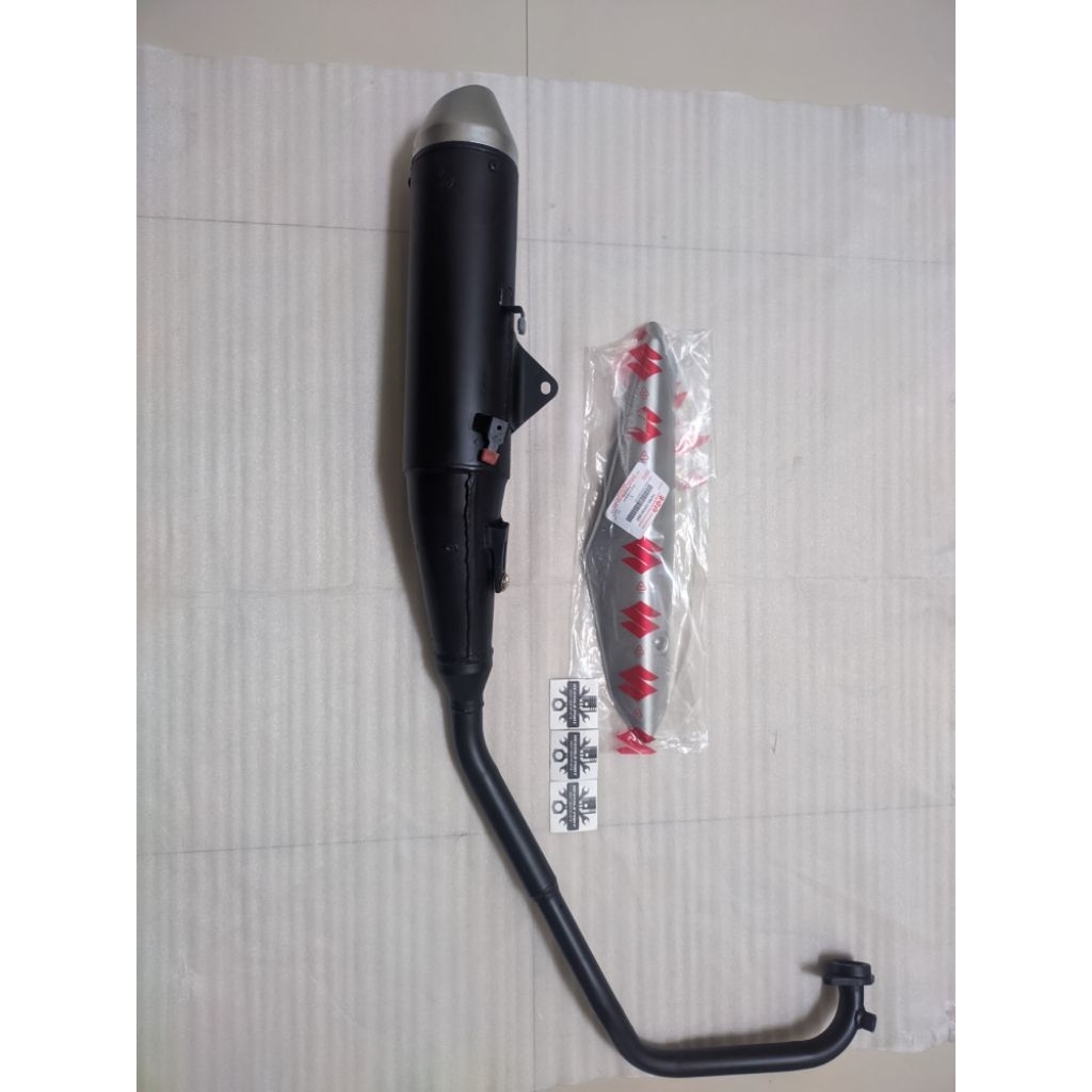Knalpot Suzuki Satria Fu Fi injeksi original bobokan COPY KTM