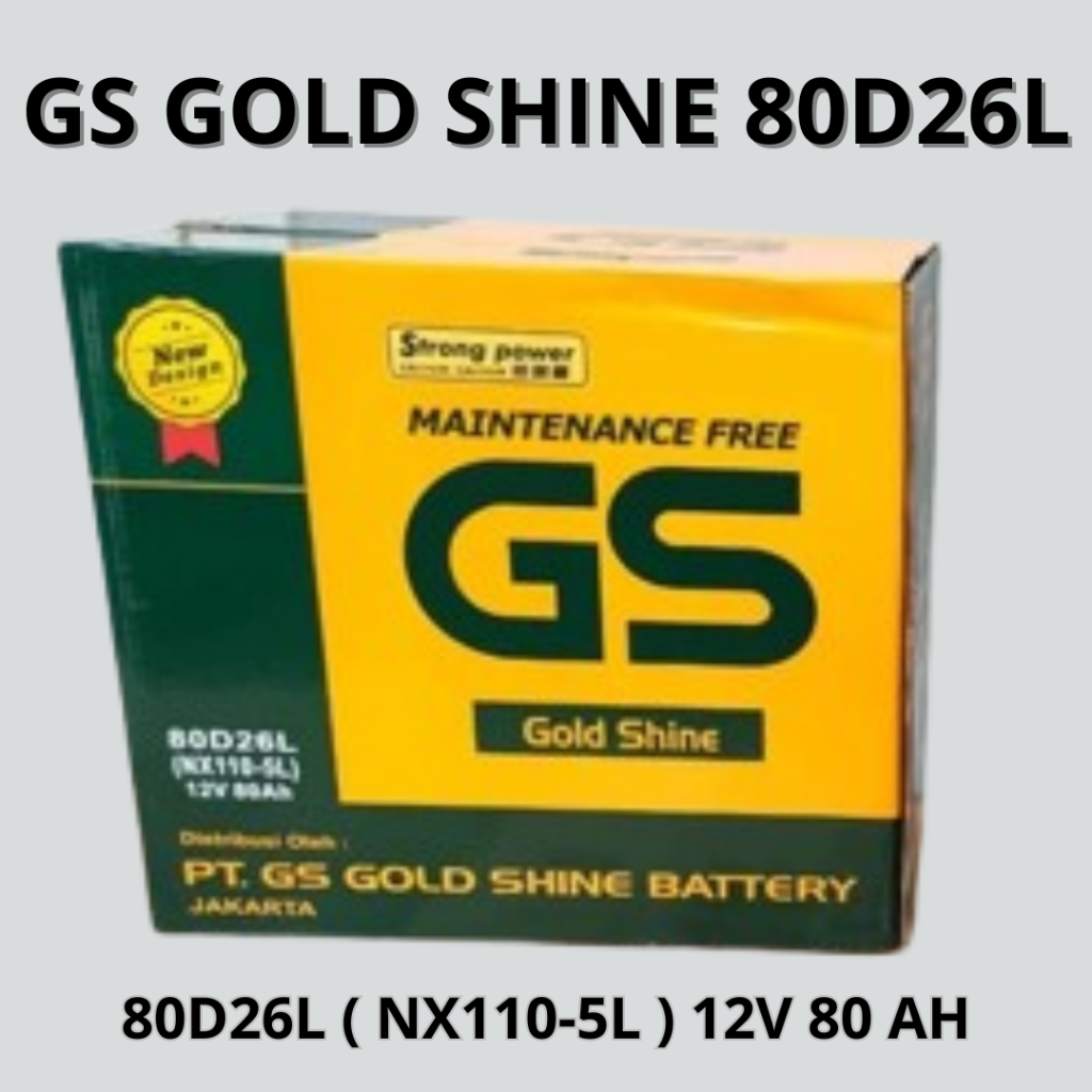 Aki GS Pajero Land Cruiser Lexus Frontier 2013 GS Gold Shine