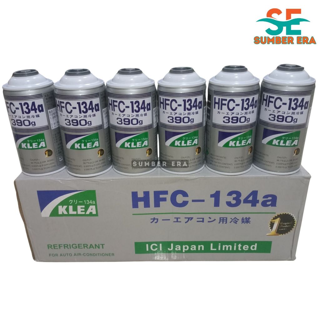 Freon Klea R134a 1 Dus isi 30 Kaleng 390g