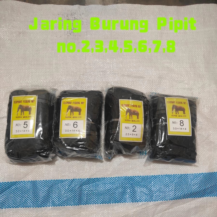 Jaring Burung Nilon Emprit, Perkutut, Pipit, Kutilang, Tekukur Jaring Kandang Ayam