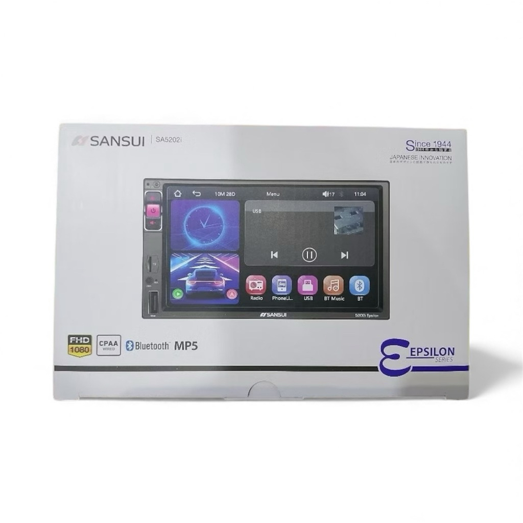 DECKLESS SANSUI 7INCH - HEADUNIT DOUBLE DIN SANSUI MP5