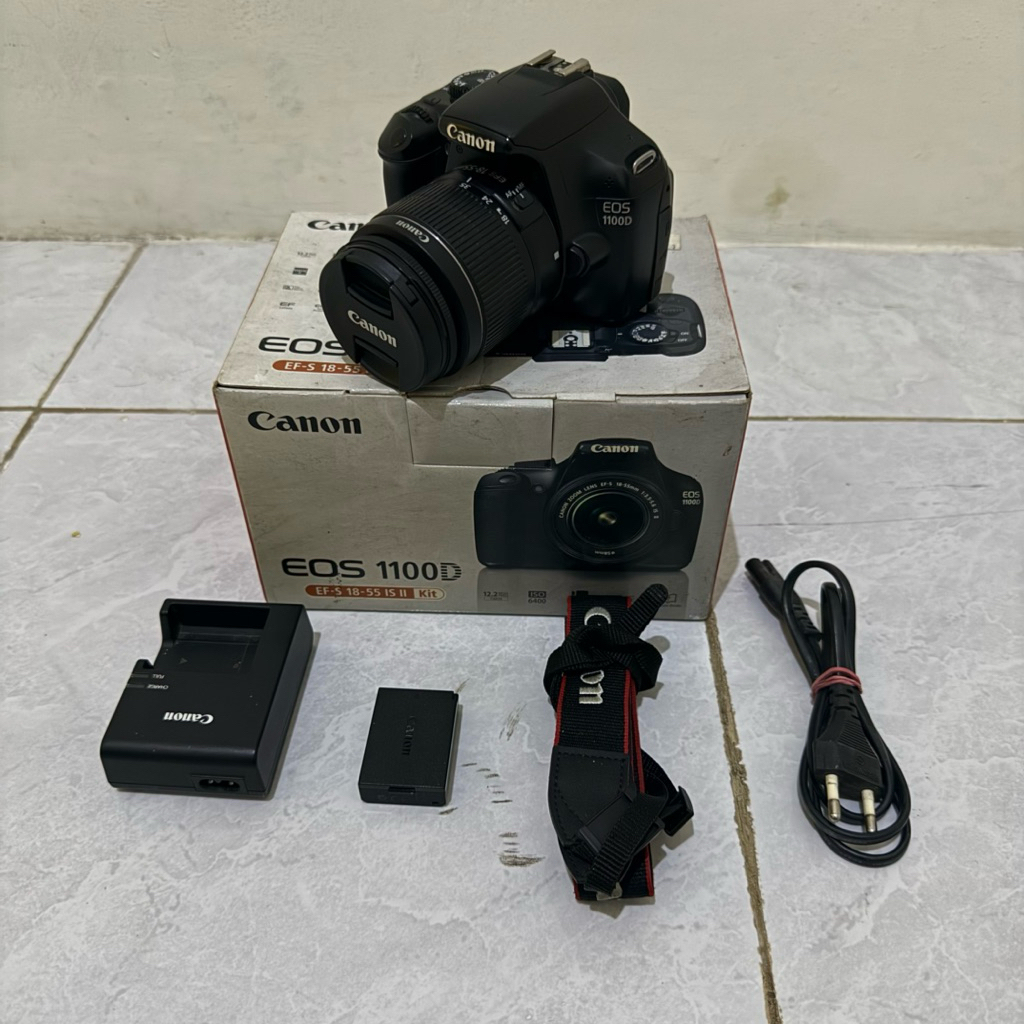 canon 1100D Lensa Kit 18-55mm no vignet