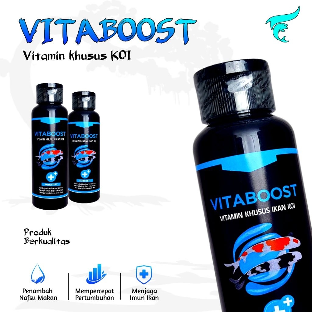VITABOOST vitamin khusus ikan KOI untuk semua jenis ikan koi