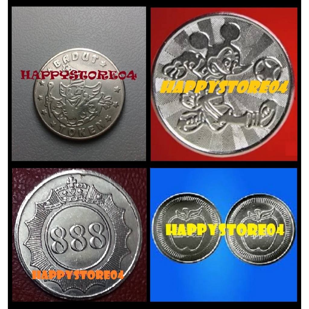 Koin Badut / Koin Apple / Koin Mickey 500 pc