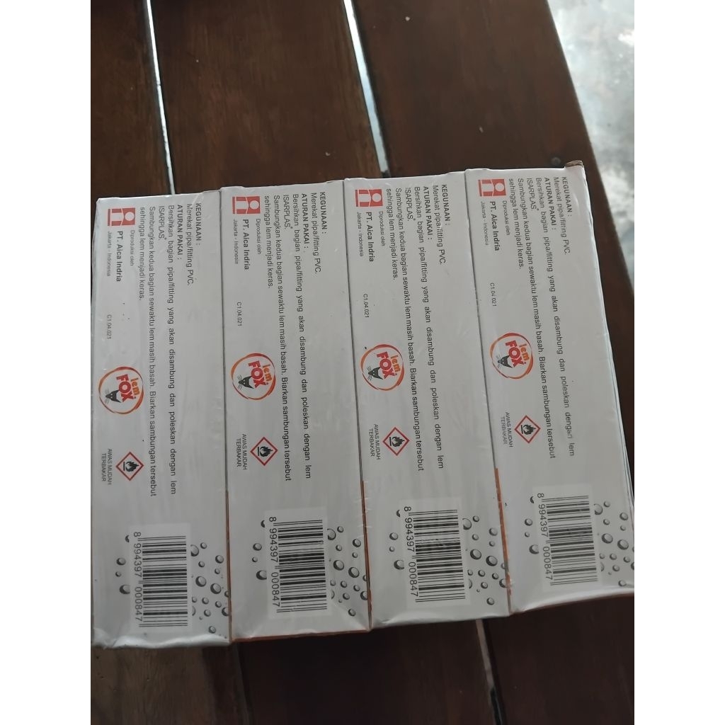 Isarplast Lem Pipa PVC  (12 PCS )