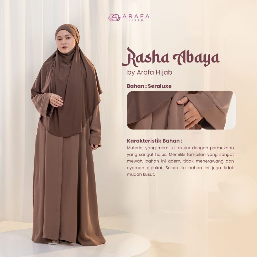 #Rasha Abaya by Arafa Hijab#Abaya#Gamis#