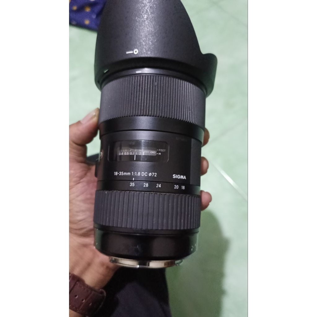 lensa sigma art 18-35 F1,8