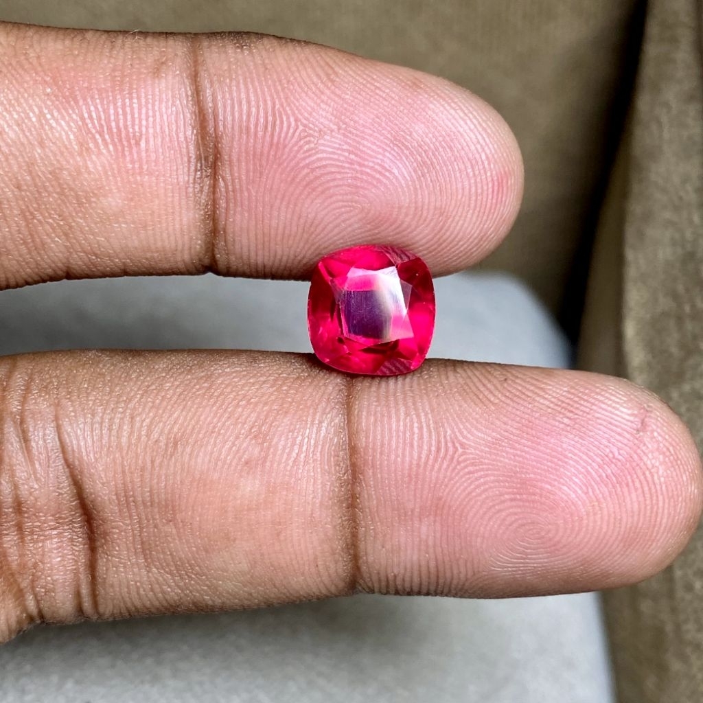 Batu Merah siam ruby king ruby batu ruby chatam ruby catam Dim 9.5x9.5x7