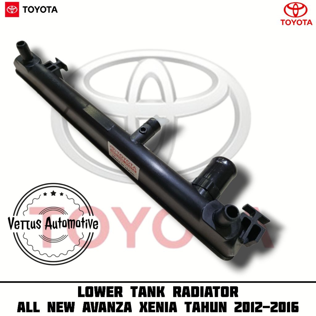 Lower Tank Radiator Avanza Xenia Tahun 2012-2016 - Cover Radiator Veloz All New Avanza Original