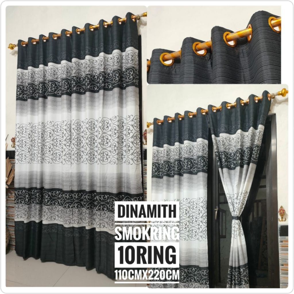 GORDEN SMOKRING /GORDEN RING ISI 3&4 PCS,GORDEN JENDELA/GORDEN PINTU/GORDEN RING/GORDEN MEWAH/GORDEN