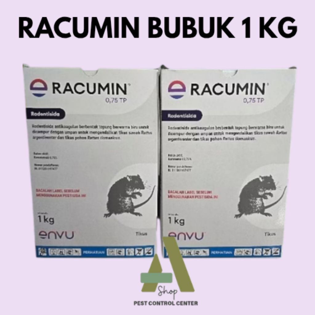 Racumin Powder bubuk 1KG pembasmi tikus