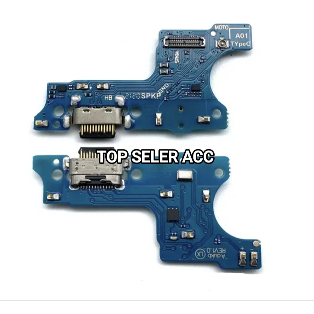 FLEXIBEL KONEKTOR CHARGER PAPAN CAS WITH IC UNTUK SAMSUNG A01 A015