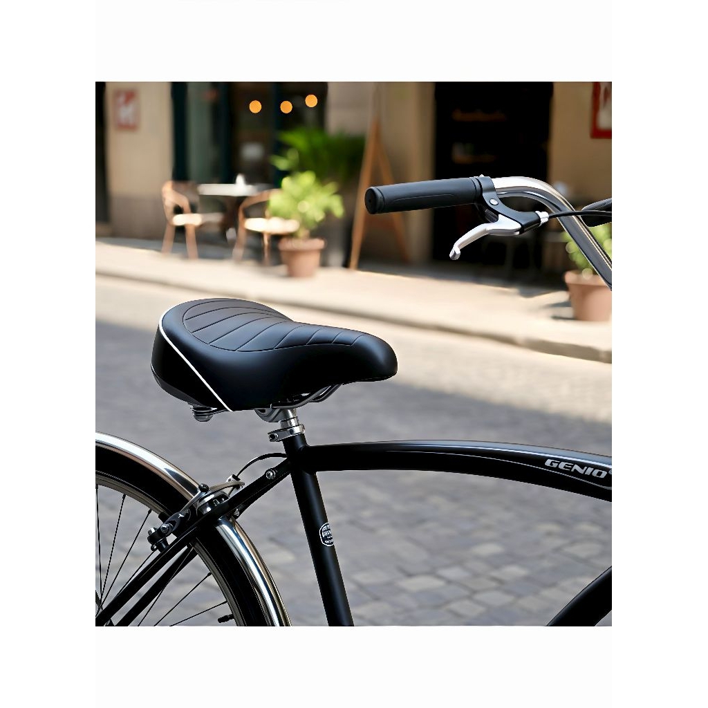Jok Sadel sepeda mini lebar empuk GENIO Preloved