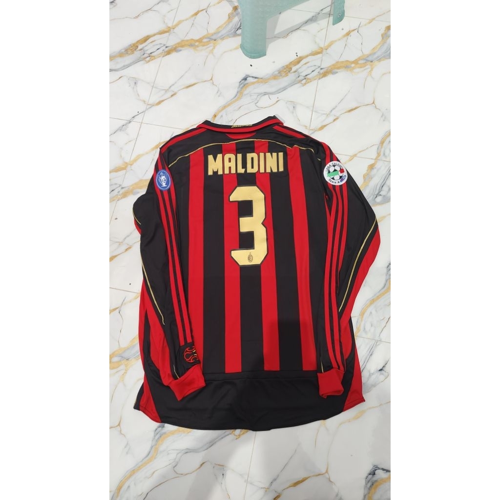 jersey retro milan Maldini size L XL