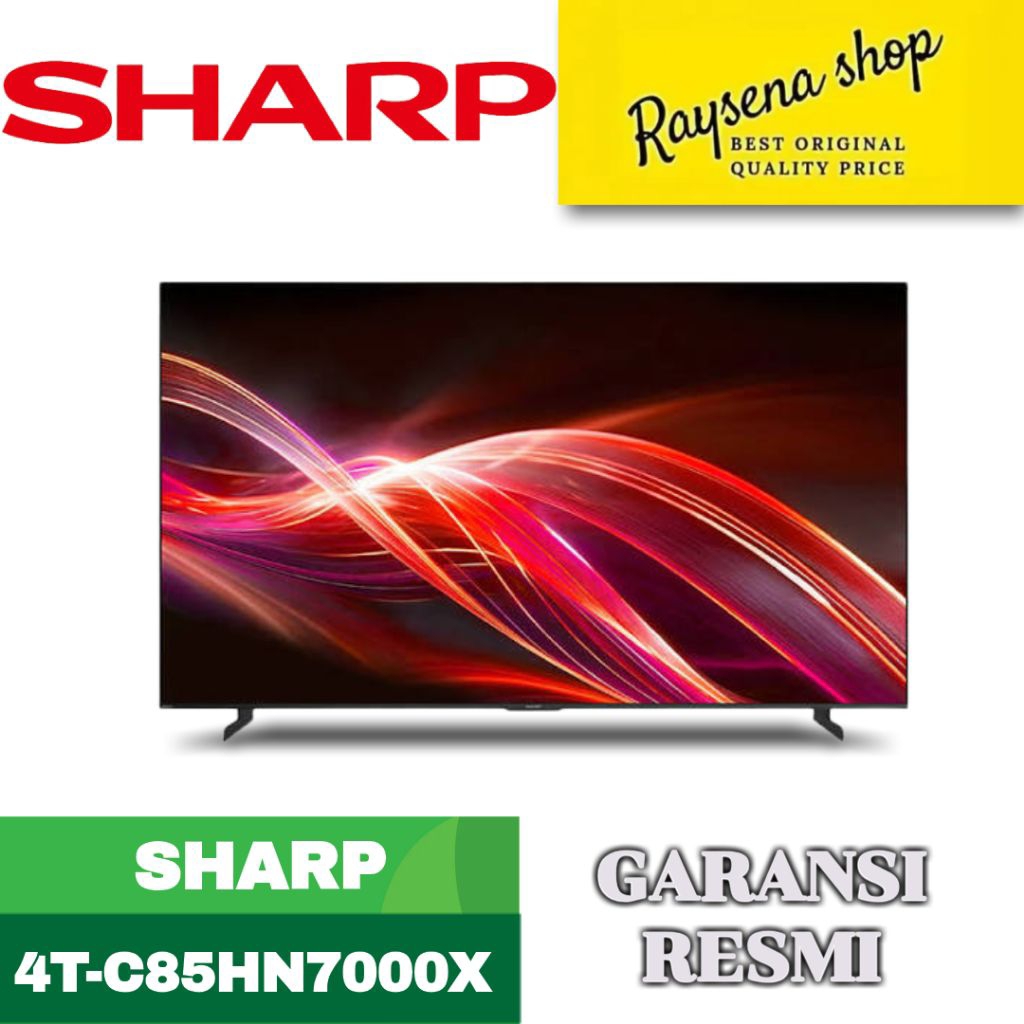SHARP 4T-C85HN7000X 4K QLED GOOGLE TV 85 INCH