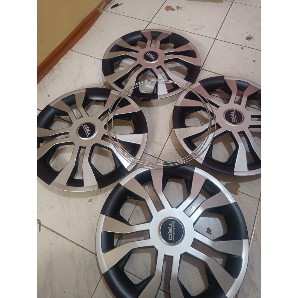( SET / 4 BUAH) Cover Velg Dop Roda Mobil Ring 13 Dan 14 AVANZA XENIA SIGRA FUTURA PICKUP GRENMAX L3